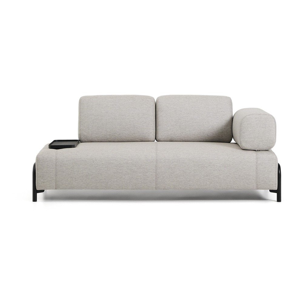Szarobeżowa sofa modułowa 200 cm Compo – Kave Home