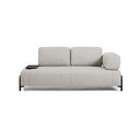 Szarobeżowa sofa modułowa 200 cm Compo – Kave Home