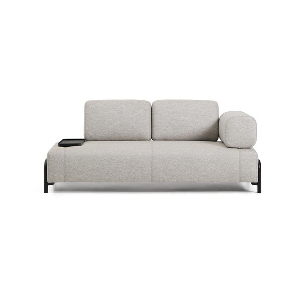 Szarobeżowa sofa modułowa 200 cm Compo – Kave Home