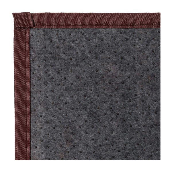 Musztardowo-brązowy bambusowy dywan 140x200 cm – Casa Selección-image-3