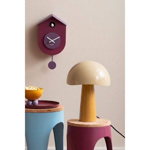 Lampa stołowa w kolorze ochry z metalowym kloszem (wysokość 33 cm) Grato – Leitmotiv-image-1