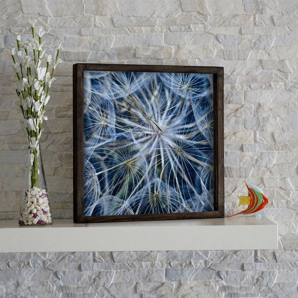 Obraz Bathroom Dandelion, 34x34 cm