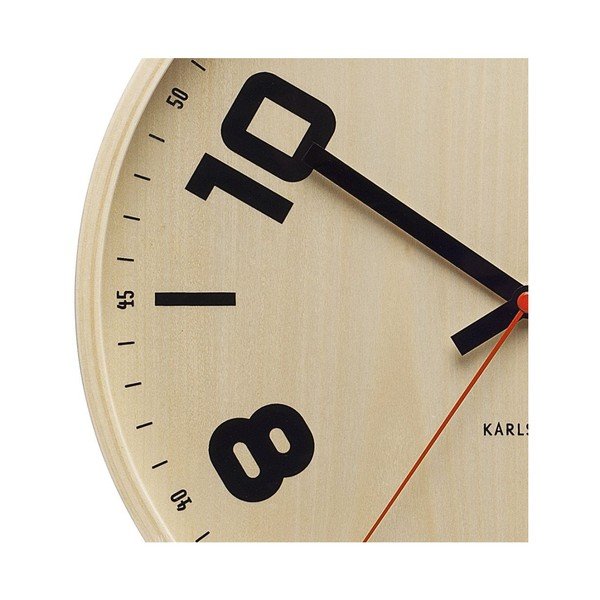 Zegar Pure Black Numbers-image-1