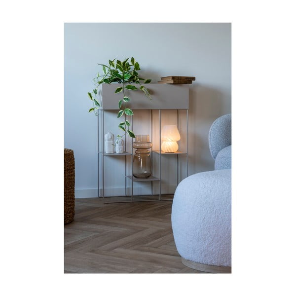 Jasnobrązowy szklany wazon (wysokość 31 cm) – House Nordic-image-3