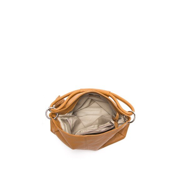 Skórzana torebka Anna Luchini 71 Cognac-image-3
