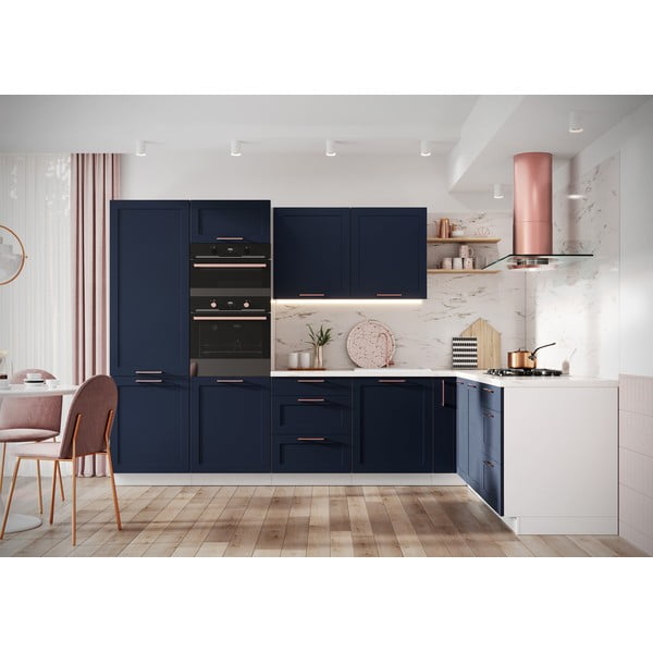 Wysoka szafka kuchenna na lodówkę do zabudowy (szer.  60 cm) Kai – STOLKAR-image-2