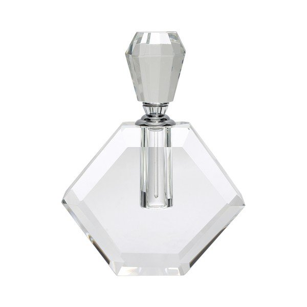 Szklany flakon na perfumy Green Gate, wys. 14 cm