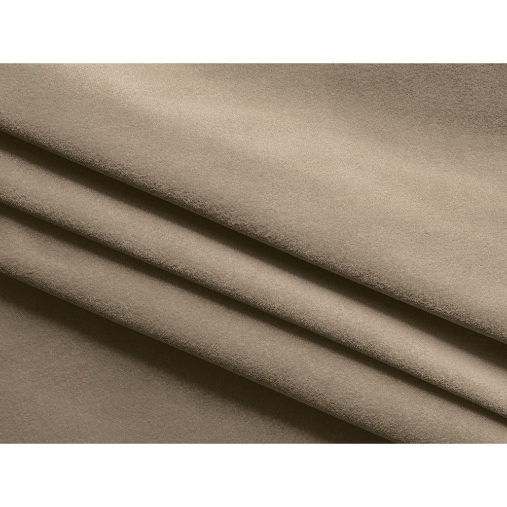 Jasnobrązowe tapicerowane łóżko dwuosobowe ze schowkiem i stelażem 160x200 cm Kiana – Makamii (zdjęcie 8)