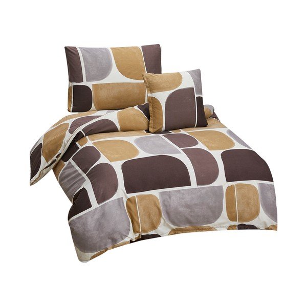 Pościel jednoosobowa z mikrosatyny 3-częściowa 140x200 cm Pablo – My House