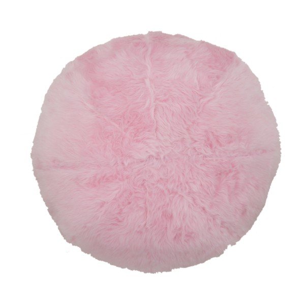 Różowy puf Mauro Ferretti Plush-image-1