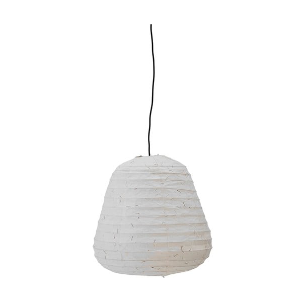 Biała lampa wisząca ø 50 cm Leena – Bloomingville