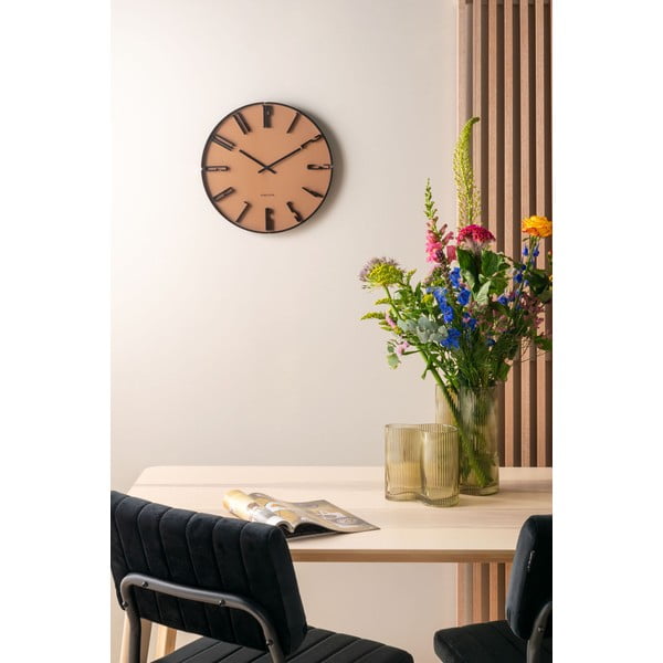 Jasnobrązowy szklany wazon PT LIVING Wave, wys. 27 cm-image-1