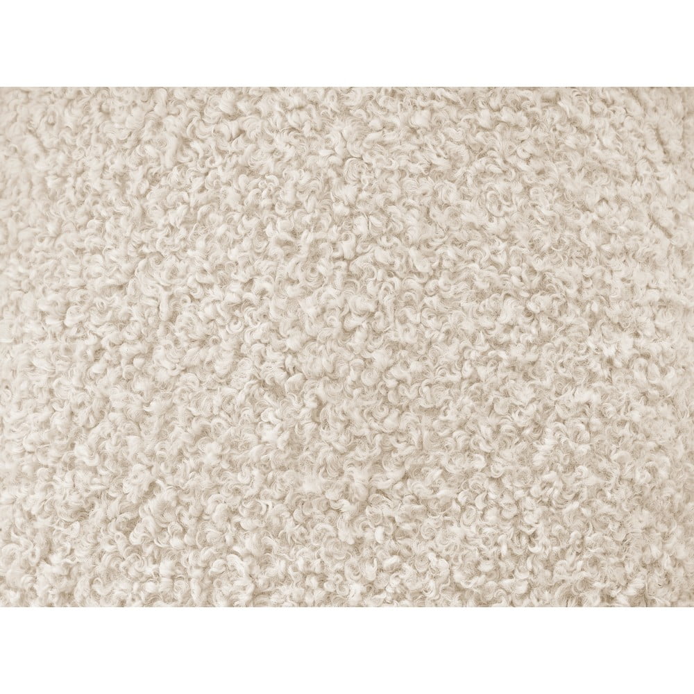 Beżowa sofa z materiału bouclé 232 cm Hippolyte – Bobochic Paris (zdjęcie 7)
