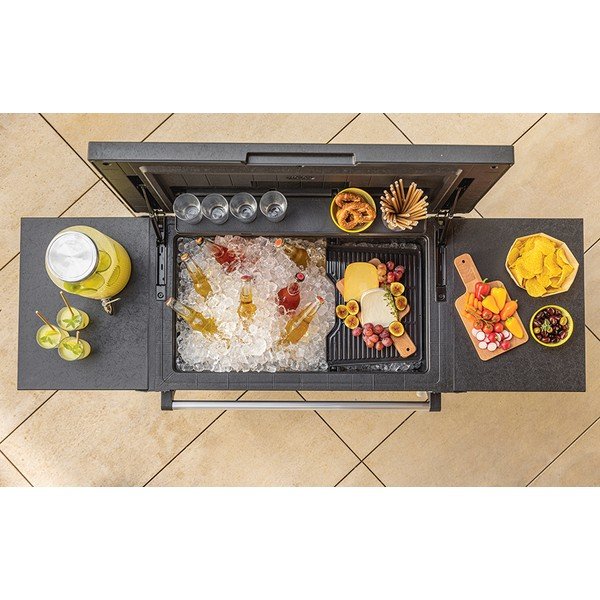 Stolik ogrodowy z pojemnikiem na lód 95.5x58 cm – Keter-image-1