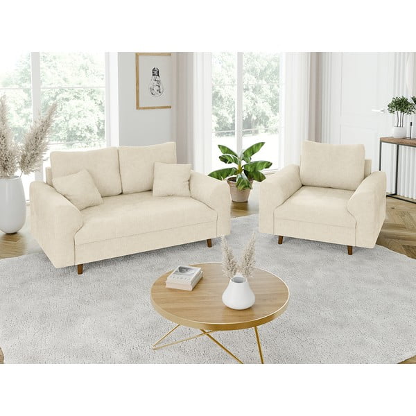 Beżowa sofa 150 cm Ariella – Ropez-image-4