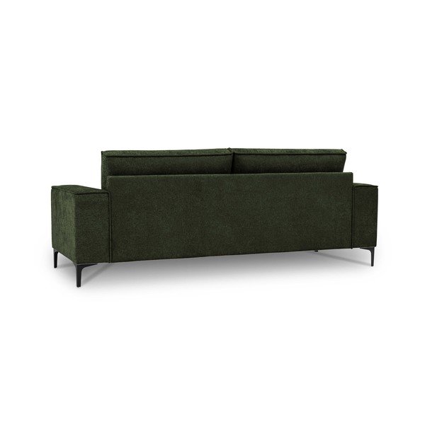 Zielona sofa z tkaniny szenilowej 224 cm Copenhagen – Scandic-image-3
