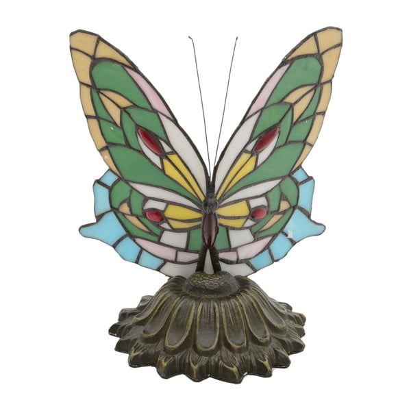 Lampa w kształcie motyla z witrażem InArt Mariposa