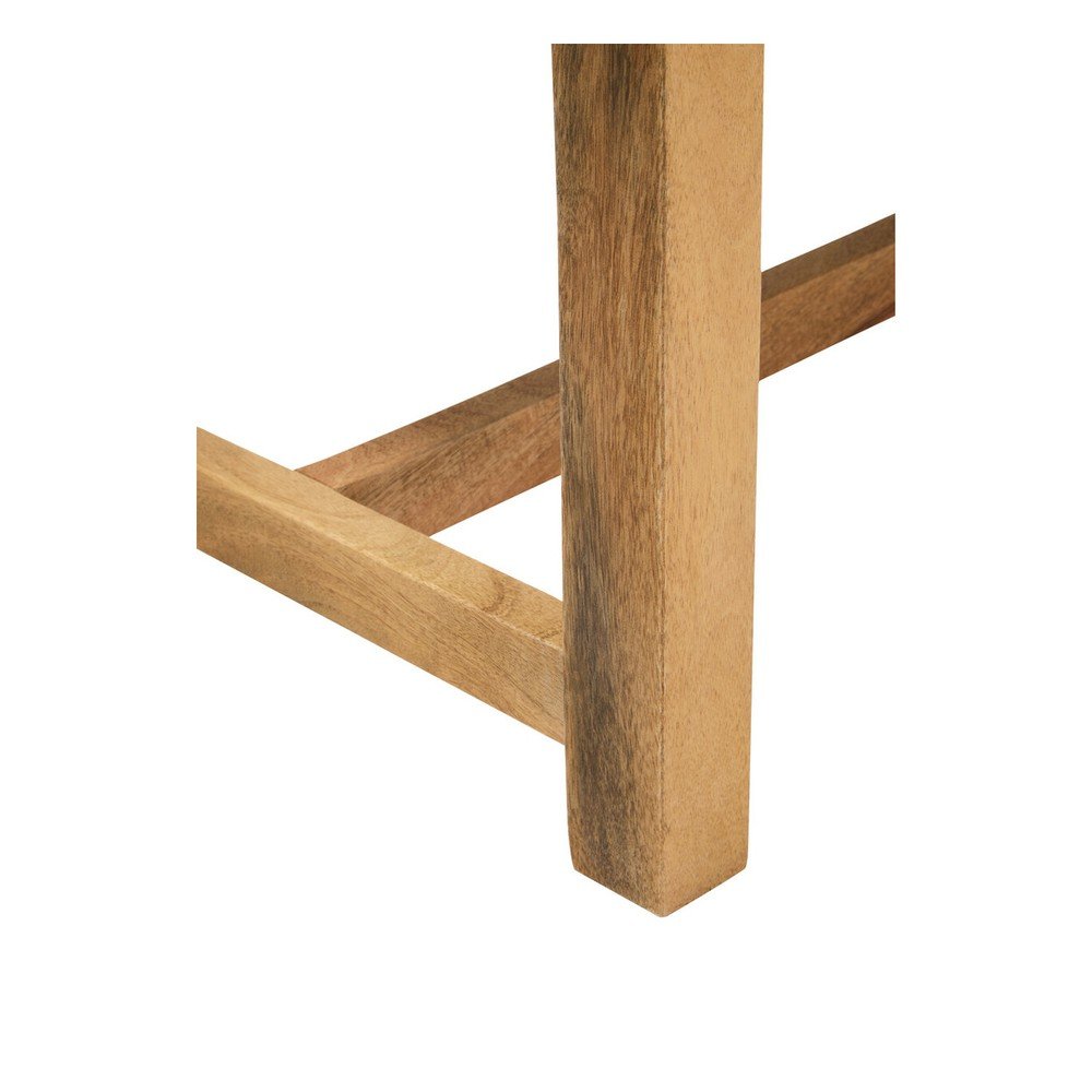 Czarno-biała drewniana ławka Satna – Premier Housewares (zdjęcie 3)