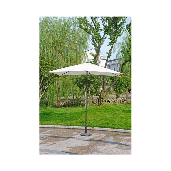 Biały parasol ogrodowy 145x250 cm – Garden Pleasure-image-1