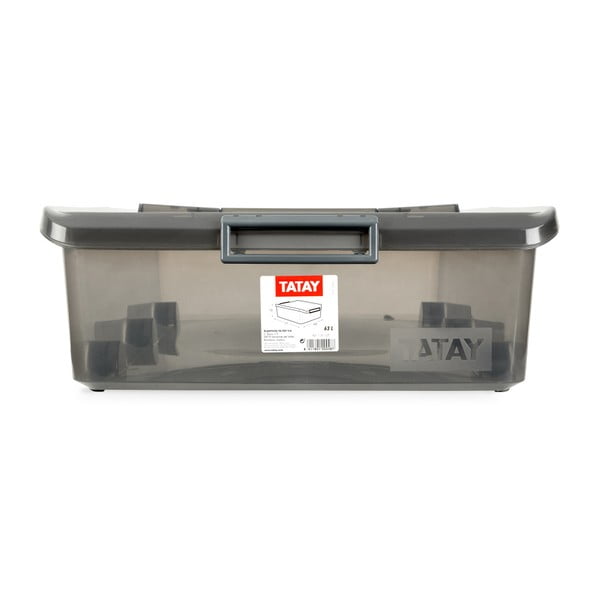 Szary pojemnik na kółkach pod łóżko Ta-Tay Storage Box-image-1