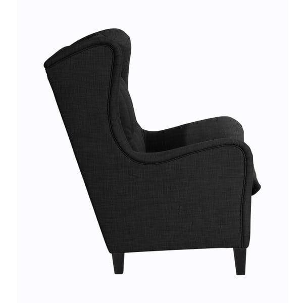Antracytowy fotel uszak Max Winzer Merlon Anthracite-image-4