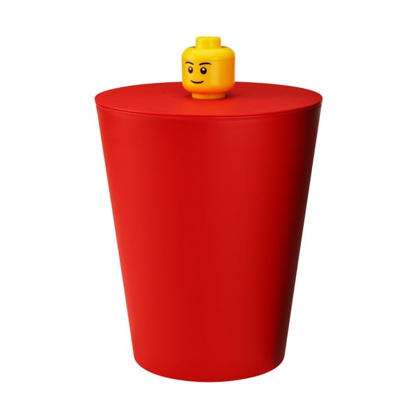 Kosz Lego, czerwony