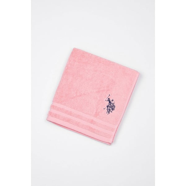 Dywanik łazienkowy U.S. Polo Assn. Pink, 60x90 cm
