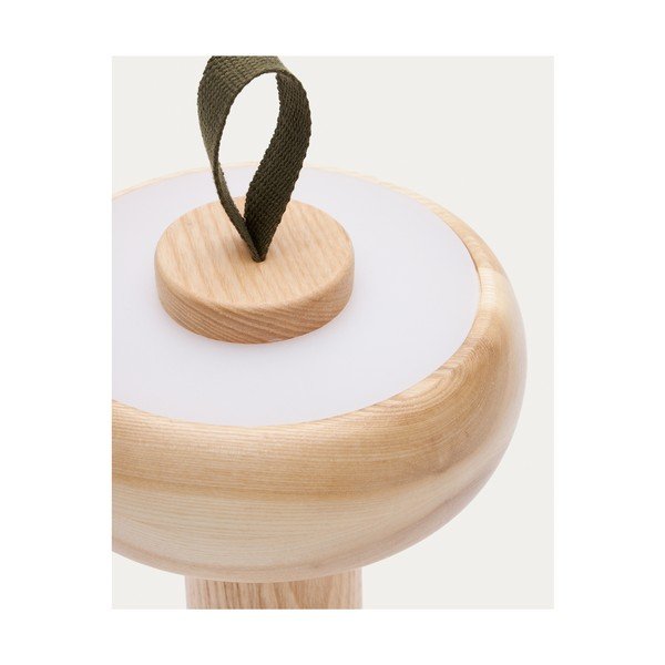 Naturalna lampa stołowa LED ze ściemniaczem (wys. 30 cm) Luba – Kave Home-image-3