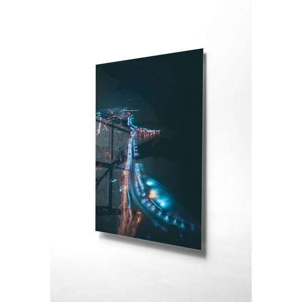 Szklany obraz 50x70 cm Night Way – Wallity-image-3