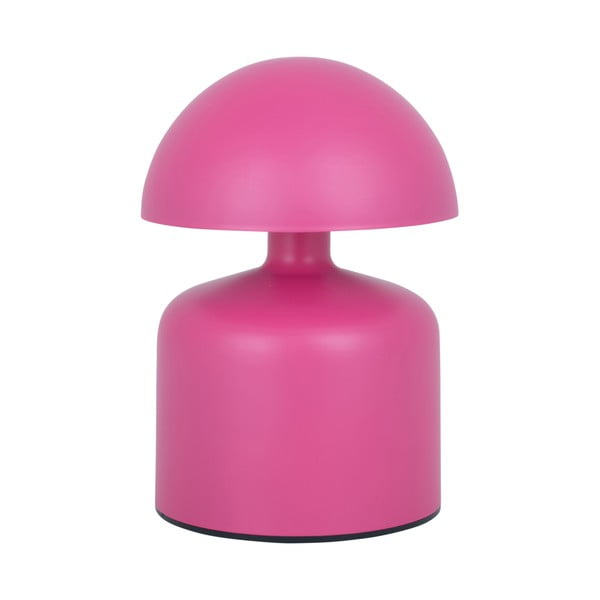 Różowa lampa stołowa z metalowym kloszem (wysokość 15 cm) Impetu – Leitmotiv