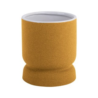 Żółty wazon ceramiczny PT LIVING Cast, wys. 17 cm