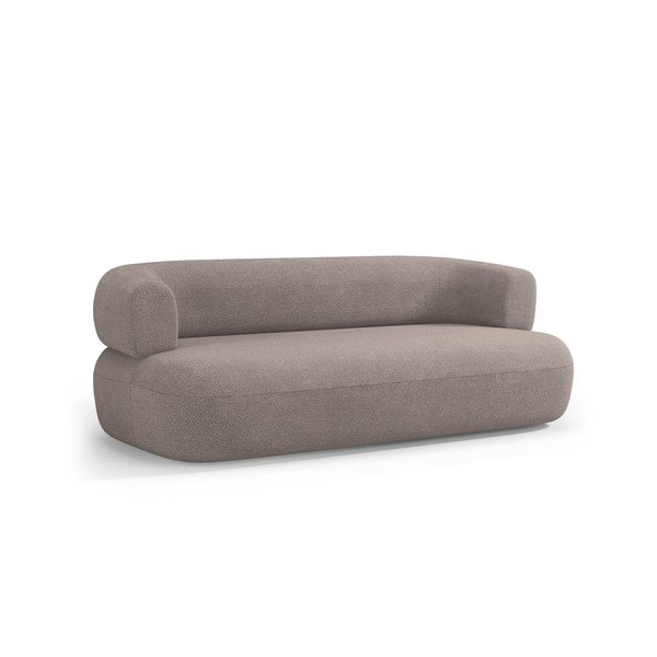 Jasnobrązowa sofa z materiału bouclé 178 cm Jenny – Micadoni -image-1