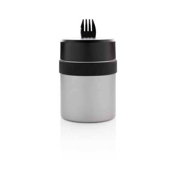 Pojemnik na żywność ze stali nierdzewnej ze sztućcami XD Collection-image-3