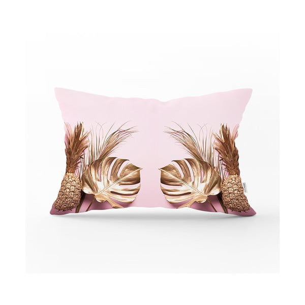 Dekoracyjna poszewka na poduszkę Minimalist Cushion Covers Gold Pineapple, 35x55 cm