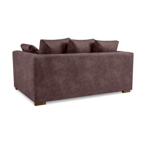 Ciemnobrązowa sofa 175 cm Comfy – Scandic-image-3