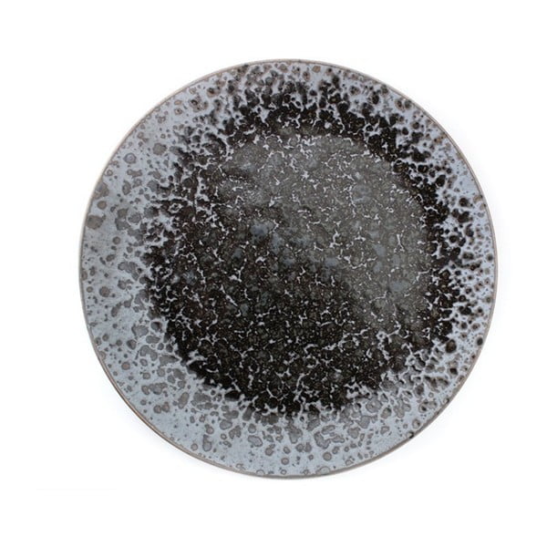 Czarny talerz z ceramiki Made In Japan Black Pearl, ⌀ 29 cm