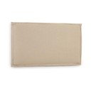 Beżowy tapicerowany zagłówek 206x106 cm Tanit – Kave Home