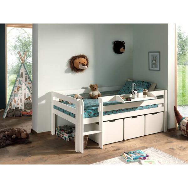 Białe szuflady pod łóżko dziecięce 3 szt. Pino – Vipack-image-4