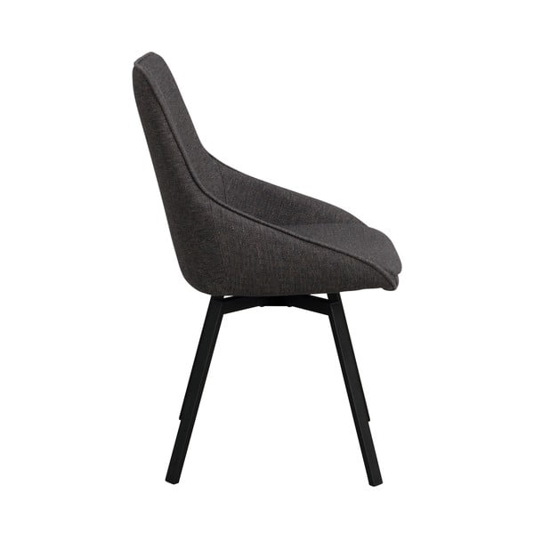 Szare obrotowe krzesło Rowico Alison-image-2