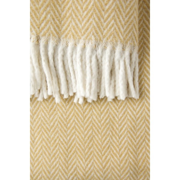 Szarobrązowy pled z domieszką bawełny Euromant Skyline, 140x180 cm-image-2