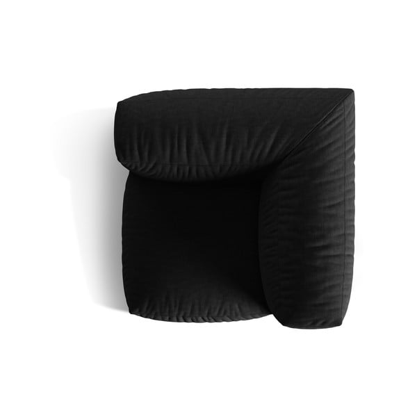 Czarny moduł sofy (strona zmienna) Martina – Micadoni Home-image-4