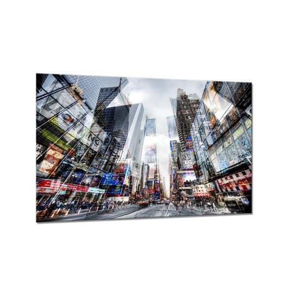 Obraz Styler Glas Crown Time Square, 80x120 cm-image-2