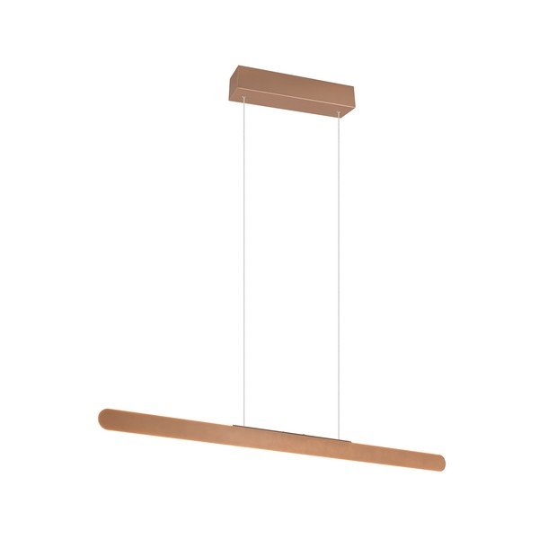 Brązowa lampa wisząca LED Helios – Trio-image-4