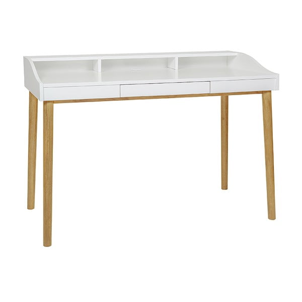 Biurko z sekretarzykiem 60x120 cm Lindenhof – Woodman-image-1