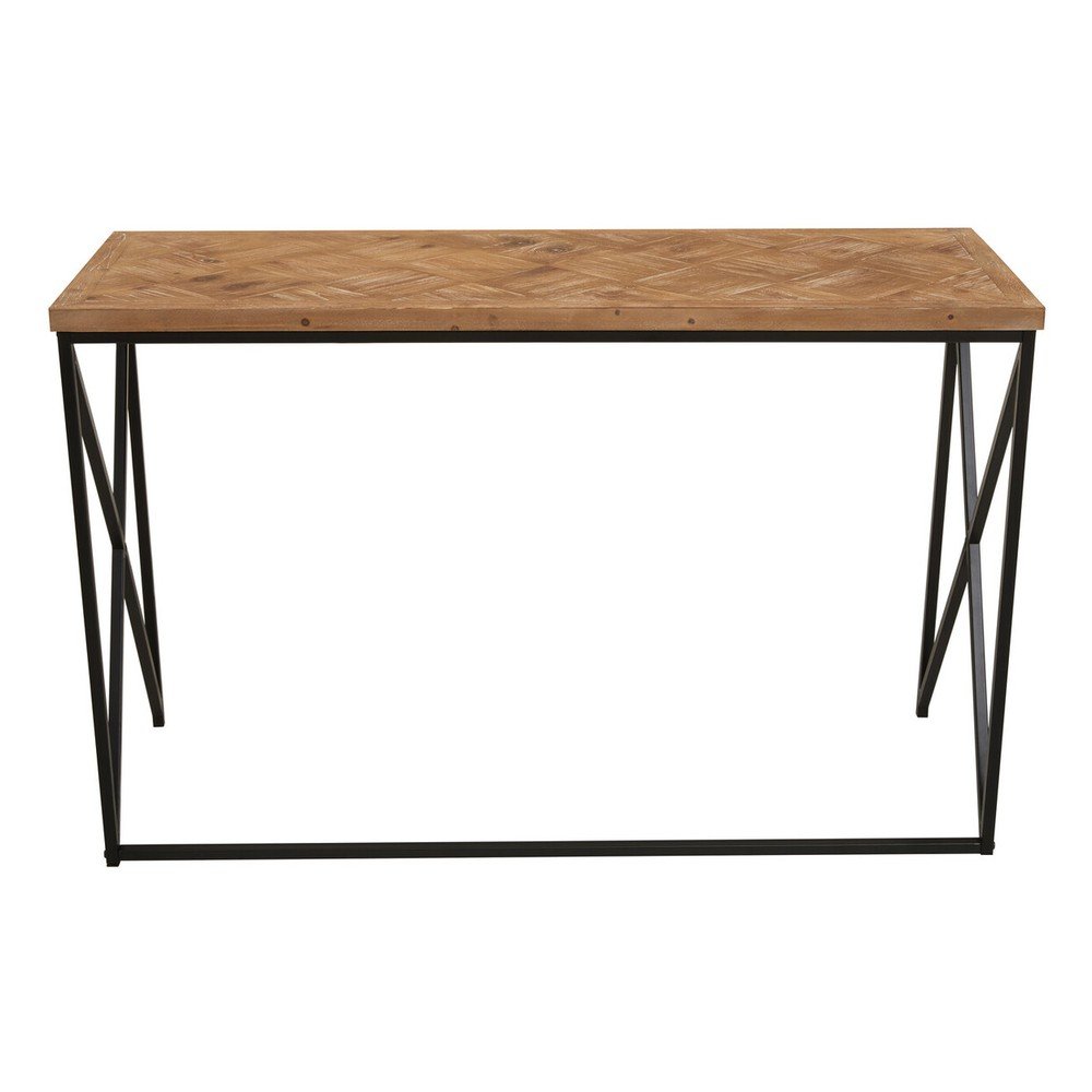 Konsola z litego drewna jodłowego w naturalnym kolorze 48x120 cm Kickford – Premier Housewares (zdjęcie 4)