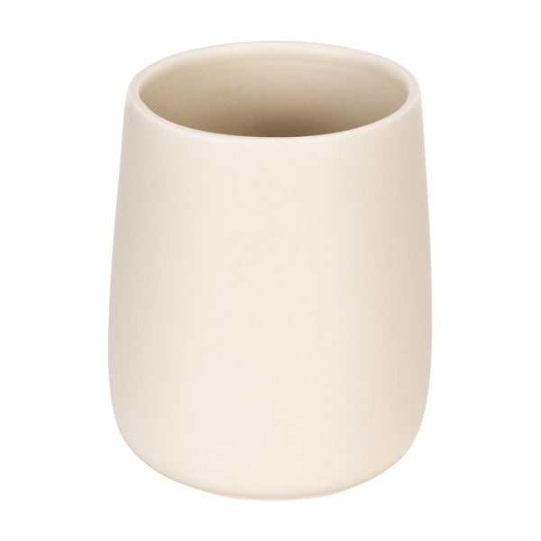 Kremowy ceramiczny kubek na szczoteczki do zębów Margo – Allstar