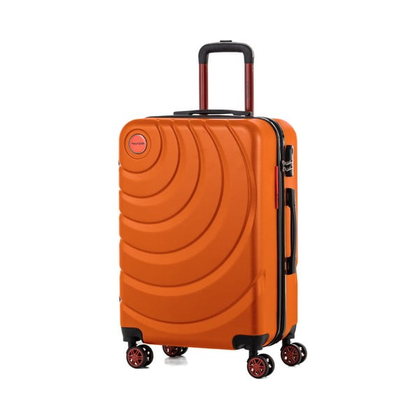 Pomarańczowa walizka Murano Manhattan, 71 l