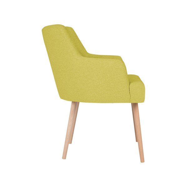 Żółte
  krzesło Cosmopolitan design Retro-image-3