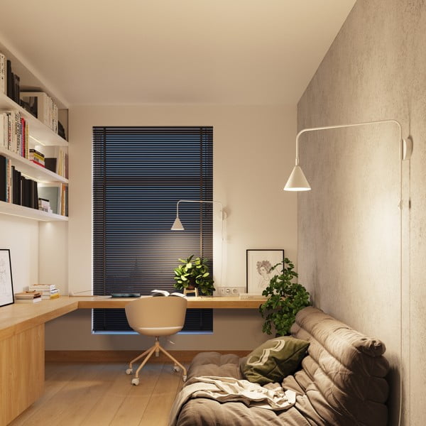 Biały kinkiet do kontaktu Zylo – Sollux-image-2