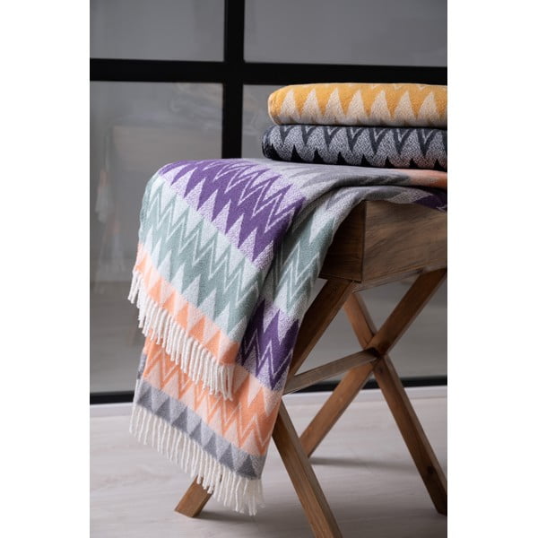 Koc 140x180 cm Zig Zag – Euromant-image-1